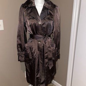 Women's Size Large Guess Trench Coat